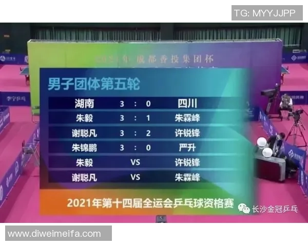 全运会男团四轮战罢，湖南队竟成仅有不败战队！